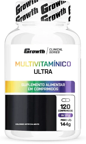 MULTIVITAMÍNICO ULTRA 120COMP - GROWTH SUPPLEMENTS